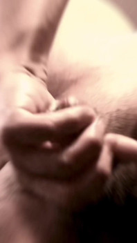 Hail Satan Playing with My Uncut Fat Cock.
