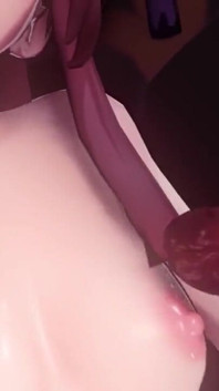 Hu Tao Jerks off a Couple of Hilichurls and Rubs Their Dicks Against Her Tits - Genshin Impact