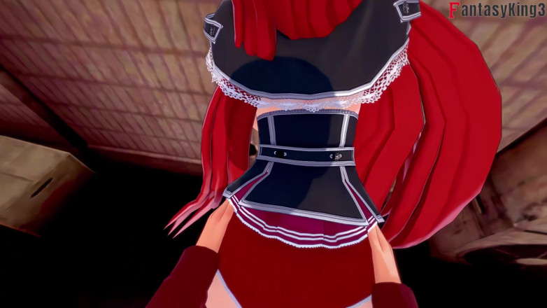 Fantasy king: リアス・グレモリーが授業後にセックスを誘う - Dxd NTR狂気
