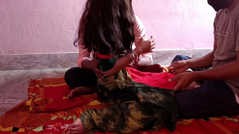 HousewifeGeeta: Threesome Fuck with Friend by Calling Hot Girl After Breakup