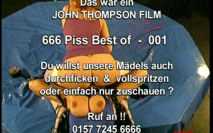 GGG John Thompson Studio: Ggg John Thompson döl yutmak için sidikle işiyor