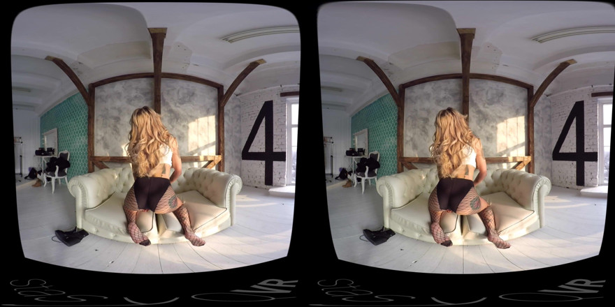 StasyQVR: Stasy in calze a rete