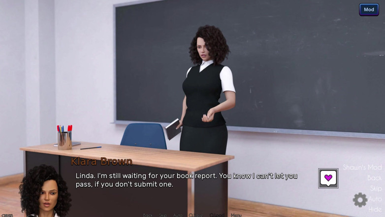 3D Cartoon Porn: Le réveil 16 - Xavier rêve comme sa prof de classe, Miss...