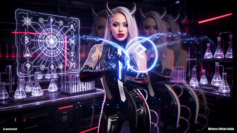 Goddess Misha Goldy: How Many Have You Got Left, Baby V-2