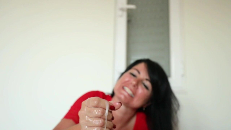 Alexandra Wett: Die Mega Sperma-explosion Nach Perverser Penismassage!