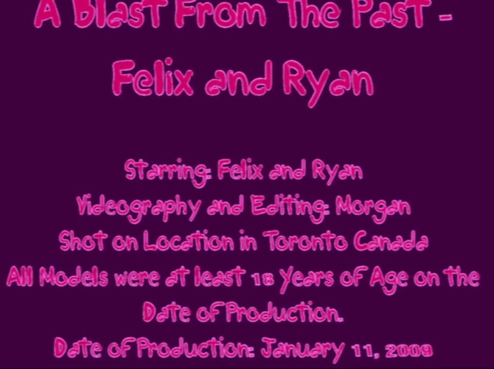 The Great Canadian Male: Satu blast dari masa lalu - Felix Ryan