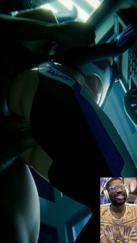 Big Thicc Long Hard Cock Junker Queen Tries to Nerf D.va’s Tight Bald Pussy