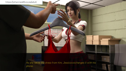 Johannes Gaming: Echoes of Lust - Jessica being a bad girl