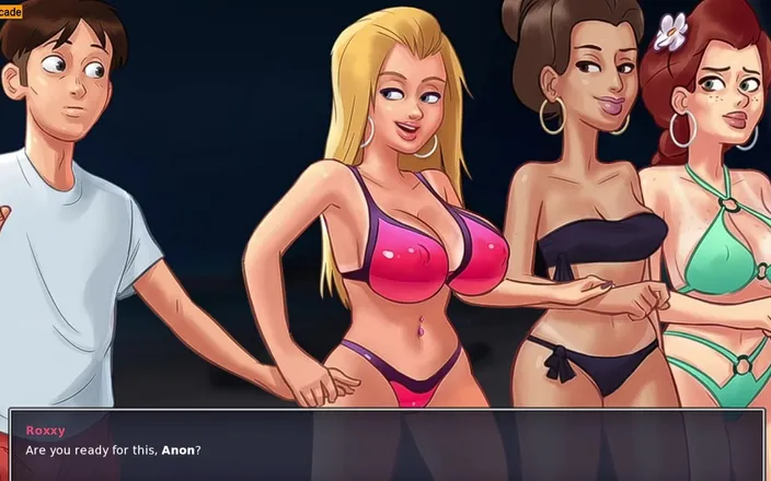 LewdArcade: Summertime Saga Cookie Jar - Becca All Sex Scenes Collection [16:9 Resolution]