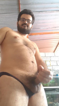 Bear Jerking off