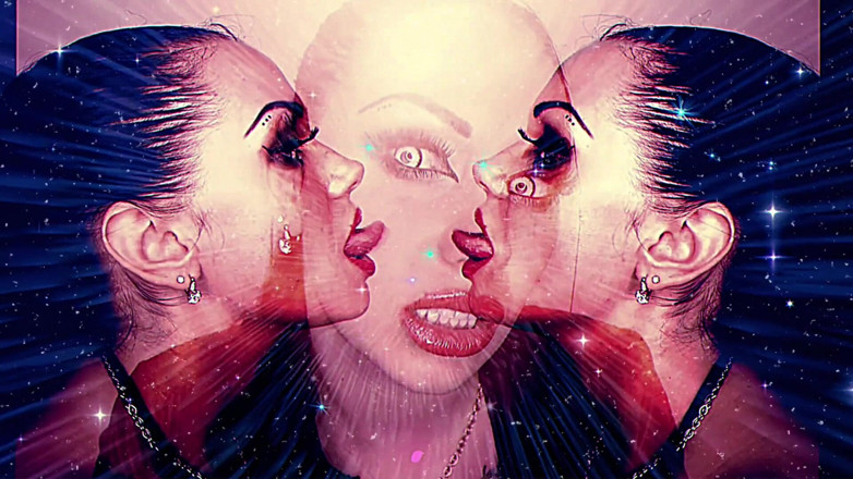 Goddess Misha Goldy: 私の魅惑的な大きな赤い唇は完全にあなたを脳ファックします!