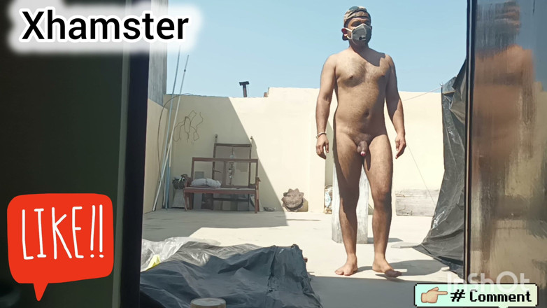 Sansuindia: Mandir Monk Nude on Street Porn