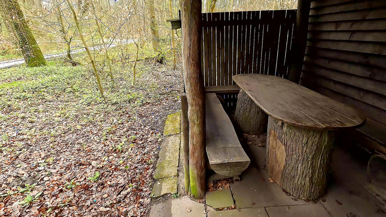 Bouncy Tits Action: Tette nude martellano proprio per strada