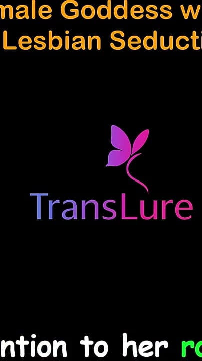 TransLure: Engelska ljud sexhistoria. Lång mörkhyad Shemale Gudinna med massiv kuk -...