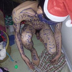 Clown likes to play with colors: Bello, uomo divertente