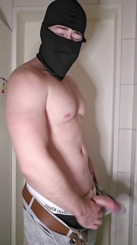Masked German Stepdaddy Comes Home in a Suit and Jerks off - Dirty Talk Just for You