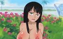 LoveSkySan69: Futa Nami y Nico Robin follan una pieza de futa...
