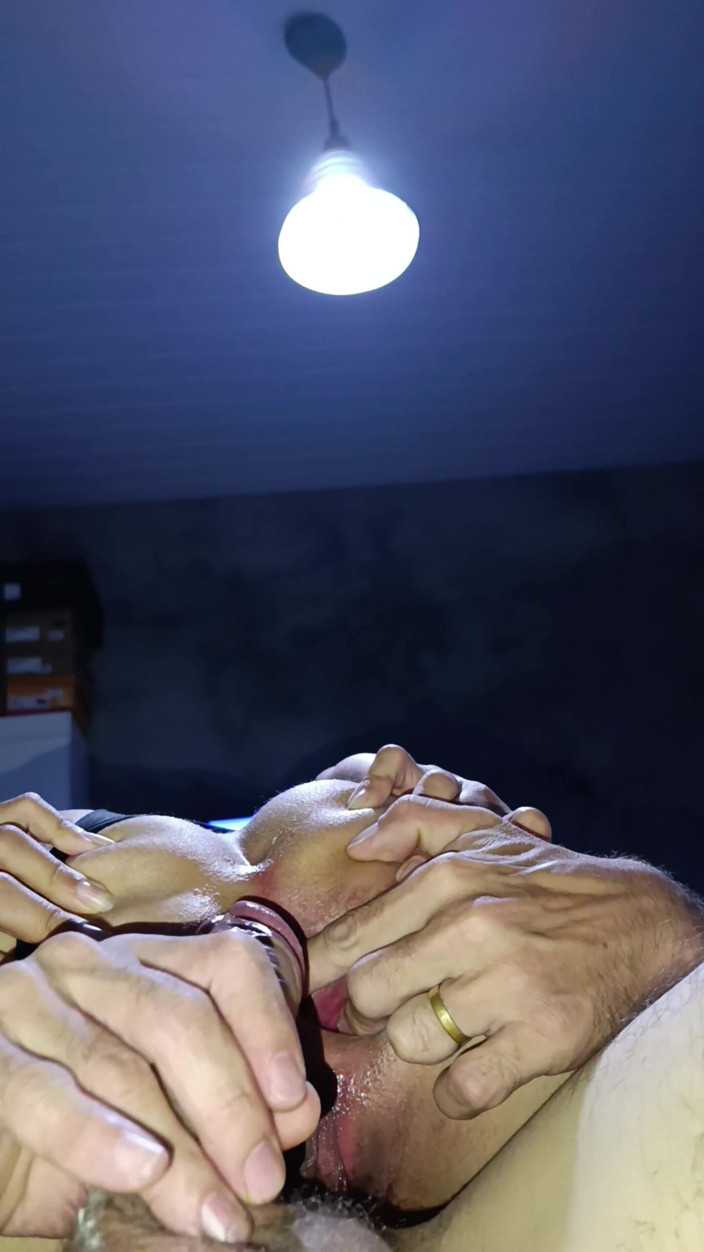 Casal MC: Analer creampie mit brasilianischer schlampe