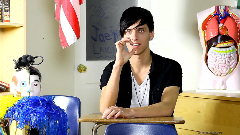 Teach Twinks: मनमोहक Jae Landen ने जन्मदिन की योजनाओं पर चर्चा की