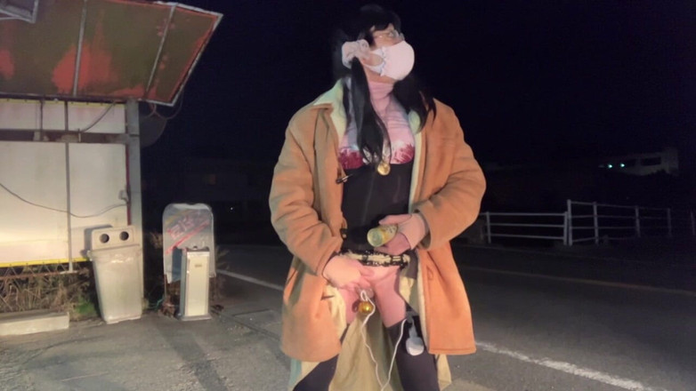 megu2002: Gece telefon kulbelerinde ve otomatlarda kendi kendine eğitim No39 maruz...