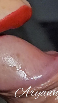 Ein Oral, das deinen mund speziell für dich mit sperma füllt