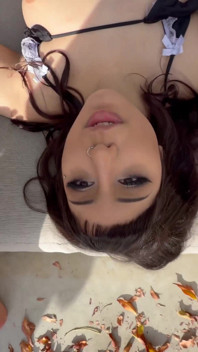 The Hairy Brown Pussy of Selene Sativa in My POV