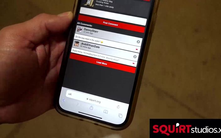 Squirt Studios: Azgın jkab ethan dale umumi tuvalette sikişiyor