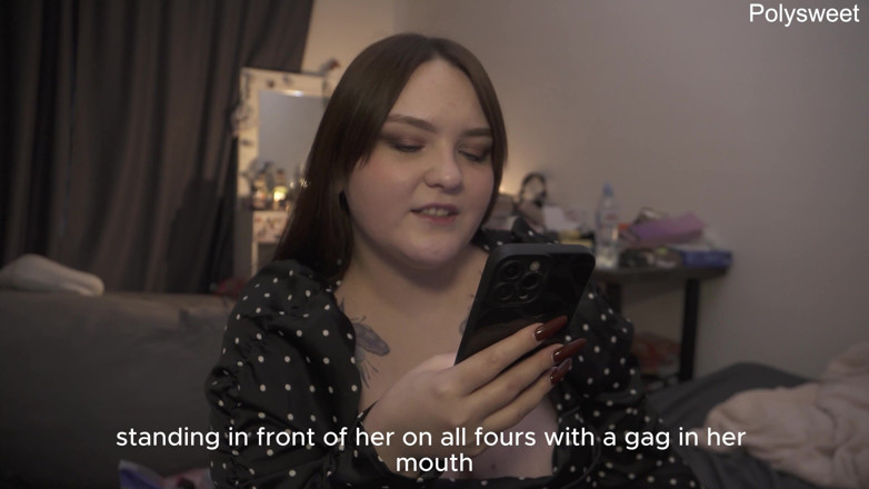 Polly Sweet: Porn Story - Pegging on a Train at Night with a...