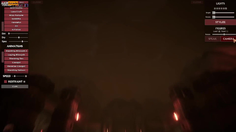 LewdArcade: Kitana dává svou kundičku Monstru - Orcslayers Hra Kitana Nahá hra...