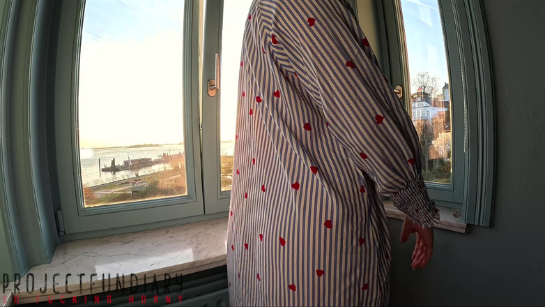 Projectsexdiary: Křivky dívka od vedle má naboso riskantní okno sex, projectfundiary