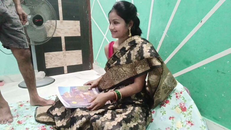 LateralChain349: Indian College Girl Seduces Teacher After Homework Scolding, Real Homemade