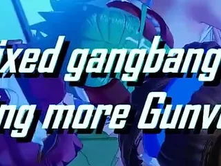 Bond Sheet: Gunvolt's Lola Finds Herself in a Mixed Gangbang After Getting...