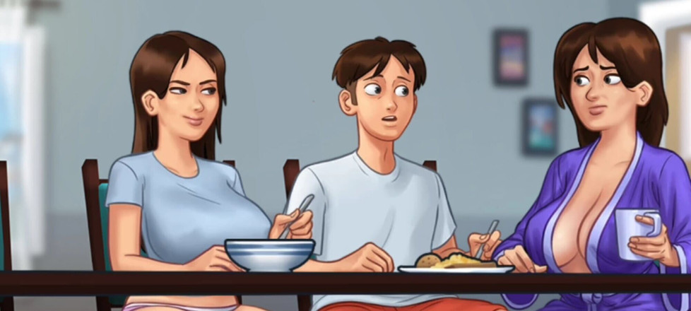 Lana Game plays: Letní sága # 87 - bezradná hospodyně téměř nachytala své zvrhlé nájemníky při šukání