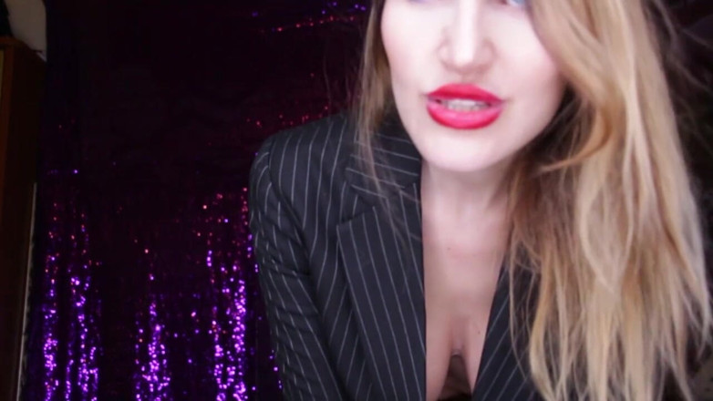 Lady Mesmeratrix Official: セクシーなブルネットはディルド玩具にけいれん指示を与える