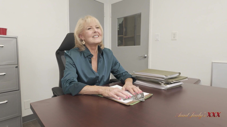 Aunt Judy's XXX: AuntJudysXXX - a Naughty Job Interview with Busty Boss GILF Desiree...