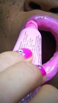 Pink Ooey Gooey Lips- 1080p HD