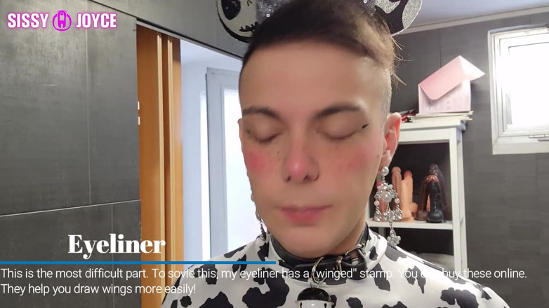 Sissy Joyce: Tutorial make-up untuk banci