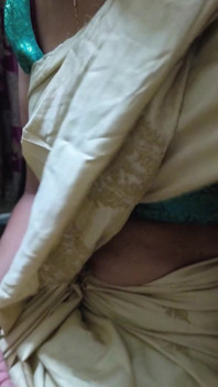Desi Girl on Sari