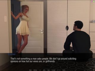 Porny Games: Jessica o&#039;neil的重口味新闻 - 与邻居的性感之夜 6