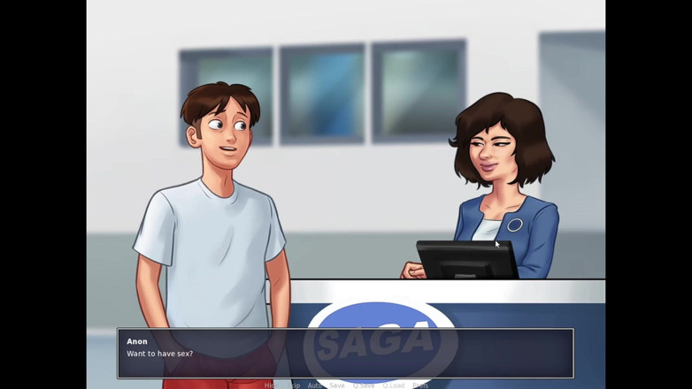 LewdArcade: Permainan seks summertime Saga bahagian 09 permainan bogel 18+ permainan dewasa