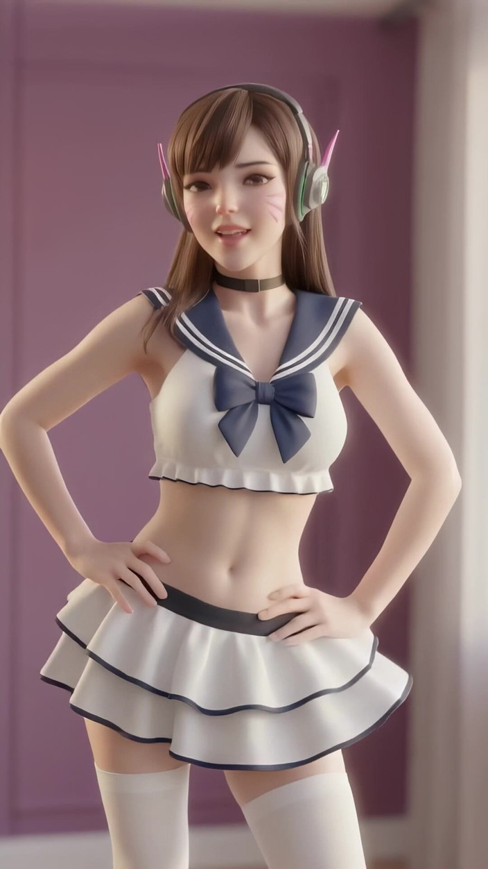 3D-Hentai Games: La Bubbly Dance di d.va (Generazione delle ragazze - Gee)