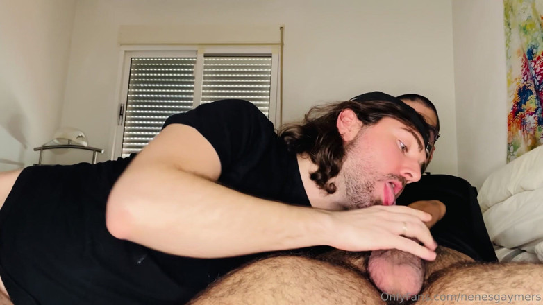 Nenesgaymers: Blowjob and Cum in Ass