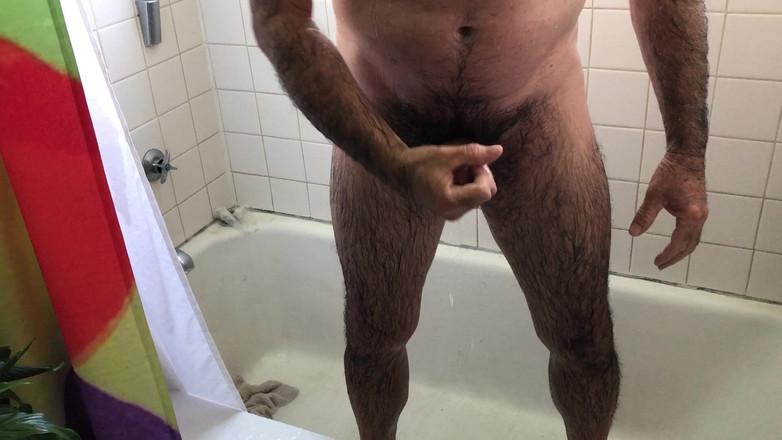 OhTrevor: Волосатый зрелый папочка Ohtrevor, большой мокрый жесткий член.