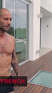 Uma grande com Claire Castel em Ibiza