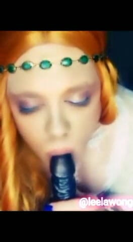 Leela Wong: Pompino deepthroat di bbc. (VIDEO MUSICA PORNO)