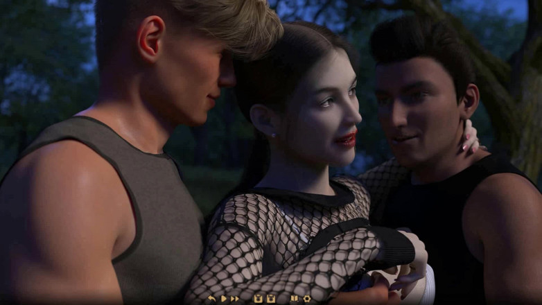 Dirty GamesXxX: Darker: la donna sposata tradisce suo marito con un gruppo...