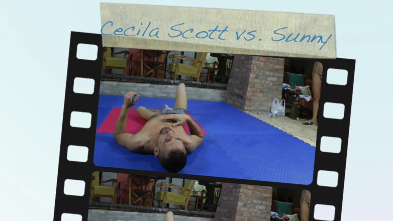 European Erotic Mixed Wrestling Club: Cecilia Scott vs. Sunny, duduk muka 1.