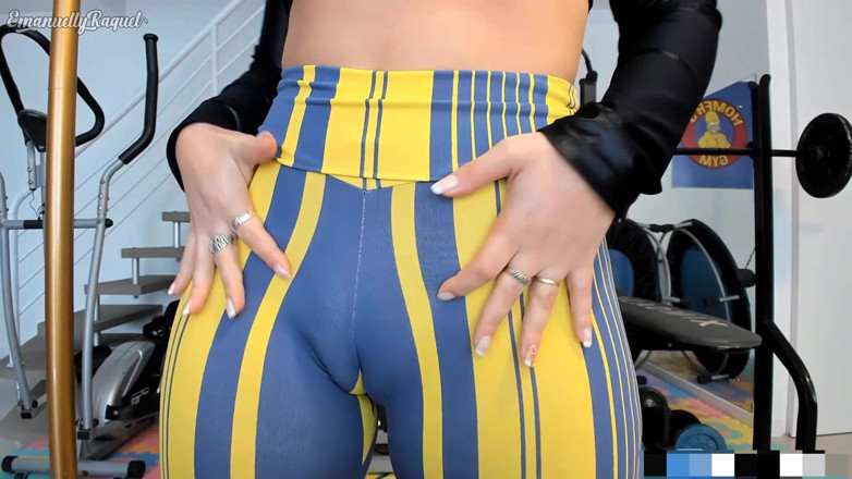 Emanuelly Raquel: Roleplay JOI for the Sexy Girl From the Gym Dildo...