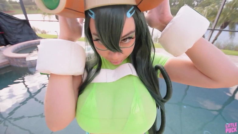 Little Puck: Froppy bimbo sborra maniaca alleva il cervello