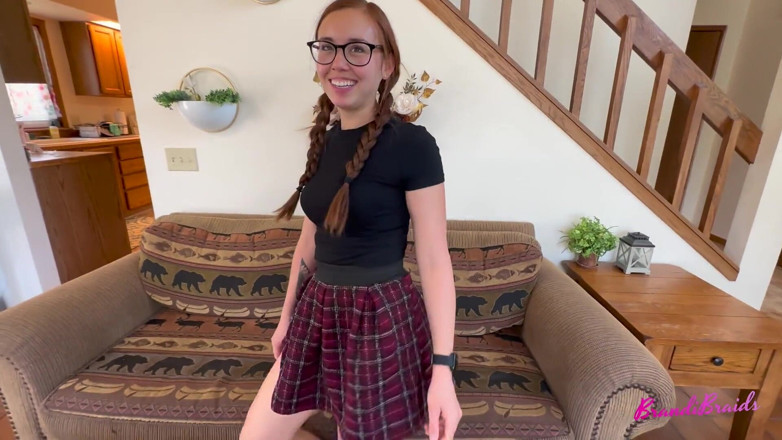 BrandiBraids: Twerk Session Ahegao Facial